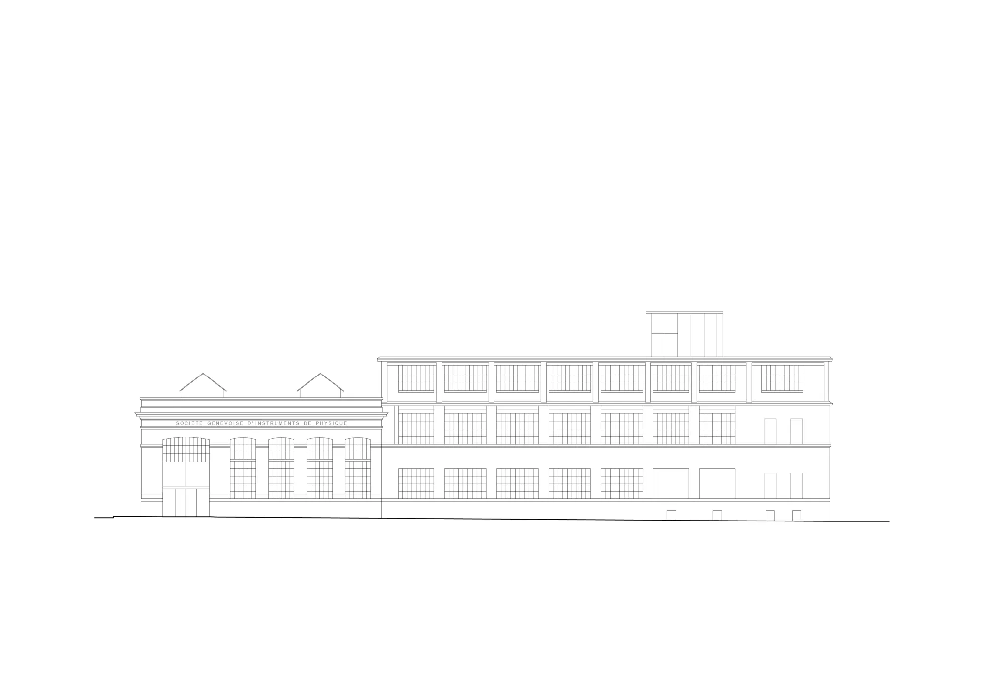 Elevation Philippe Meyer Architecte - SIP Transformation