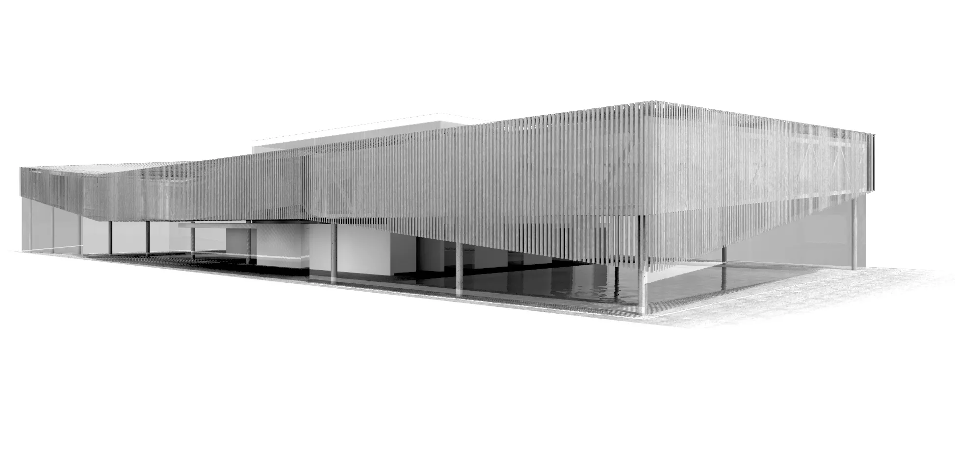 Model Philippe Meyer Architecte - Piscine Plein champs