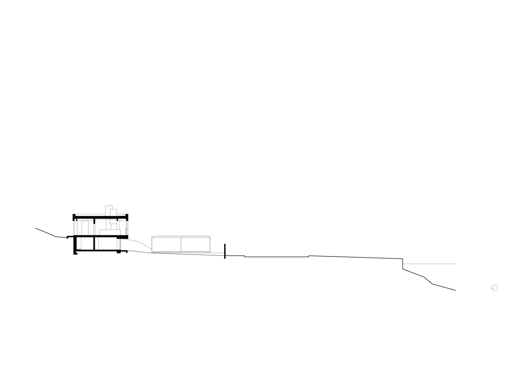 Section Philippe Meyer Architecte - Villa