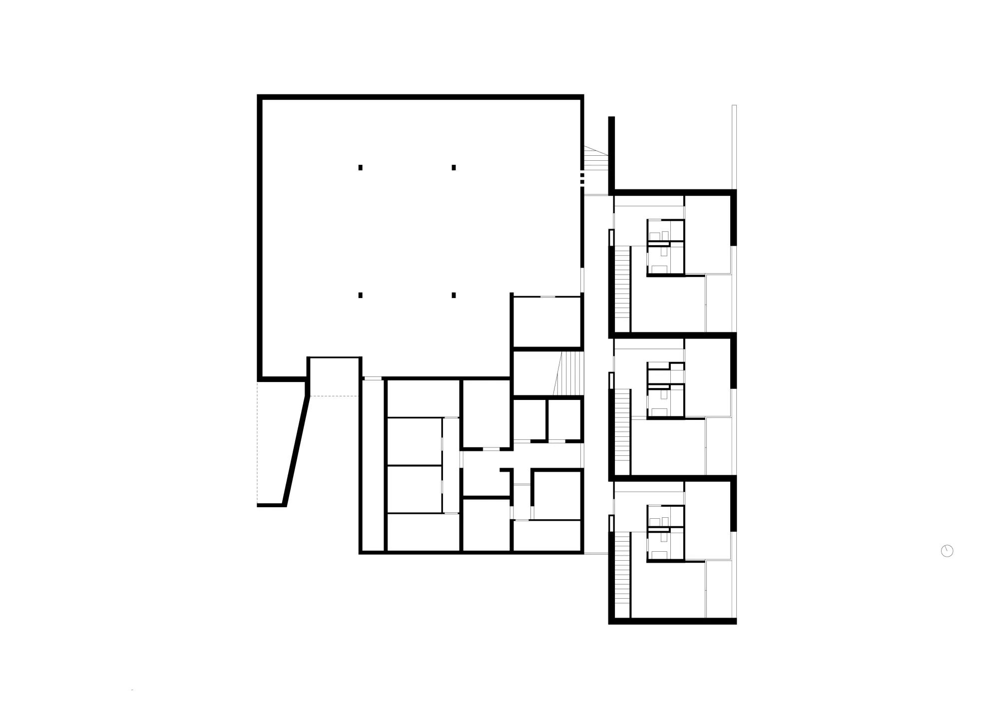 Groundfloor Philippe Meyer Architecte - Habitation collective