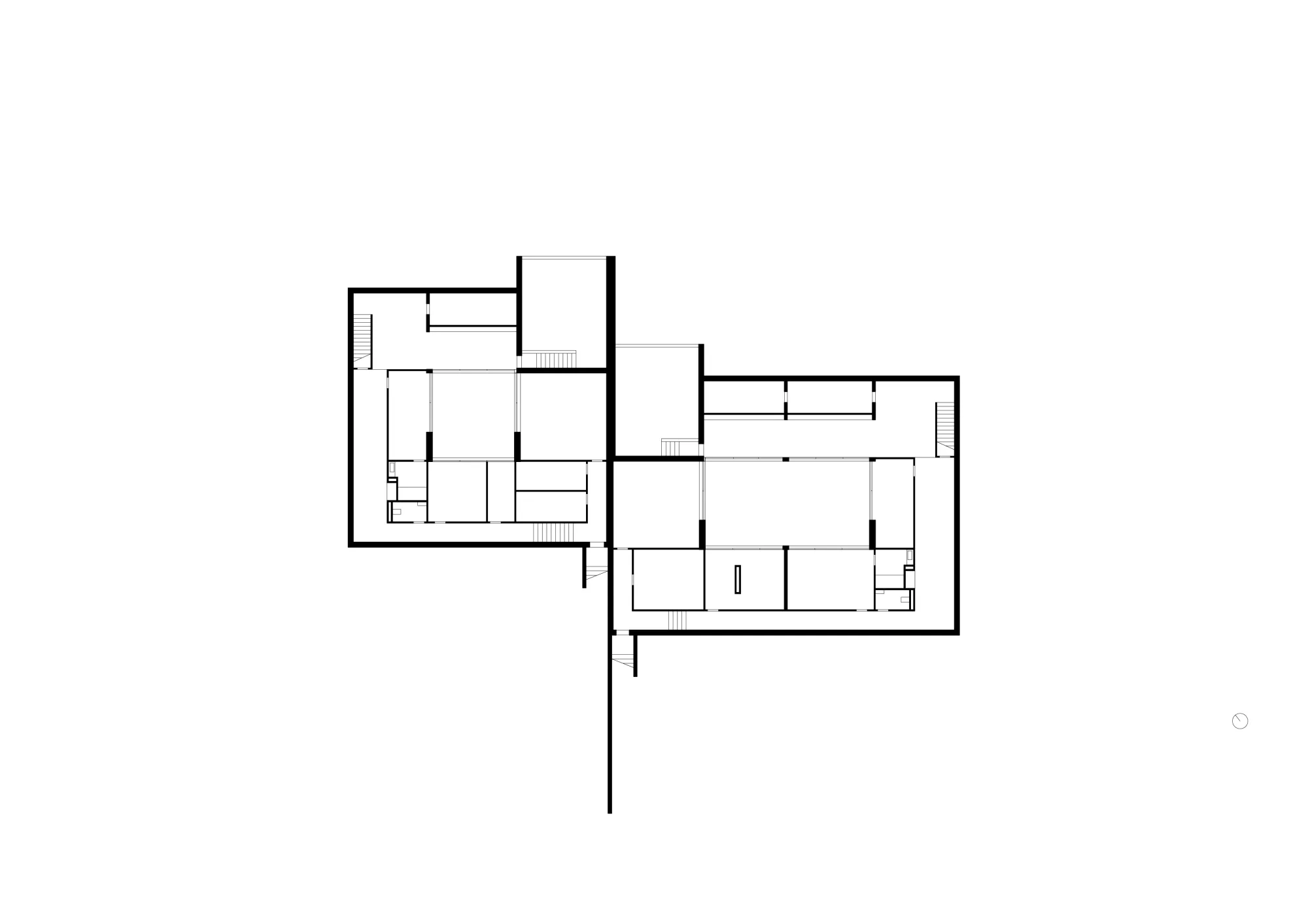 Basement Philippe Meyer Architecte - Deux Villas