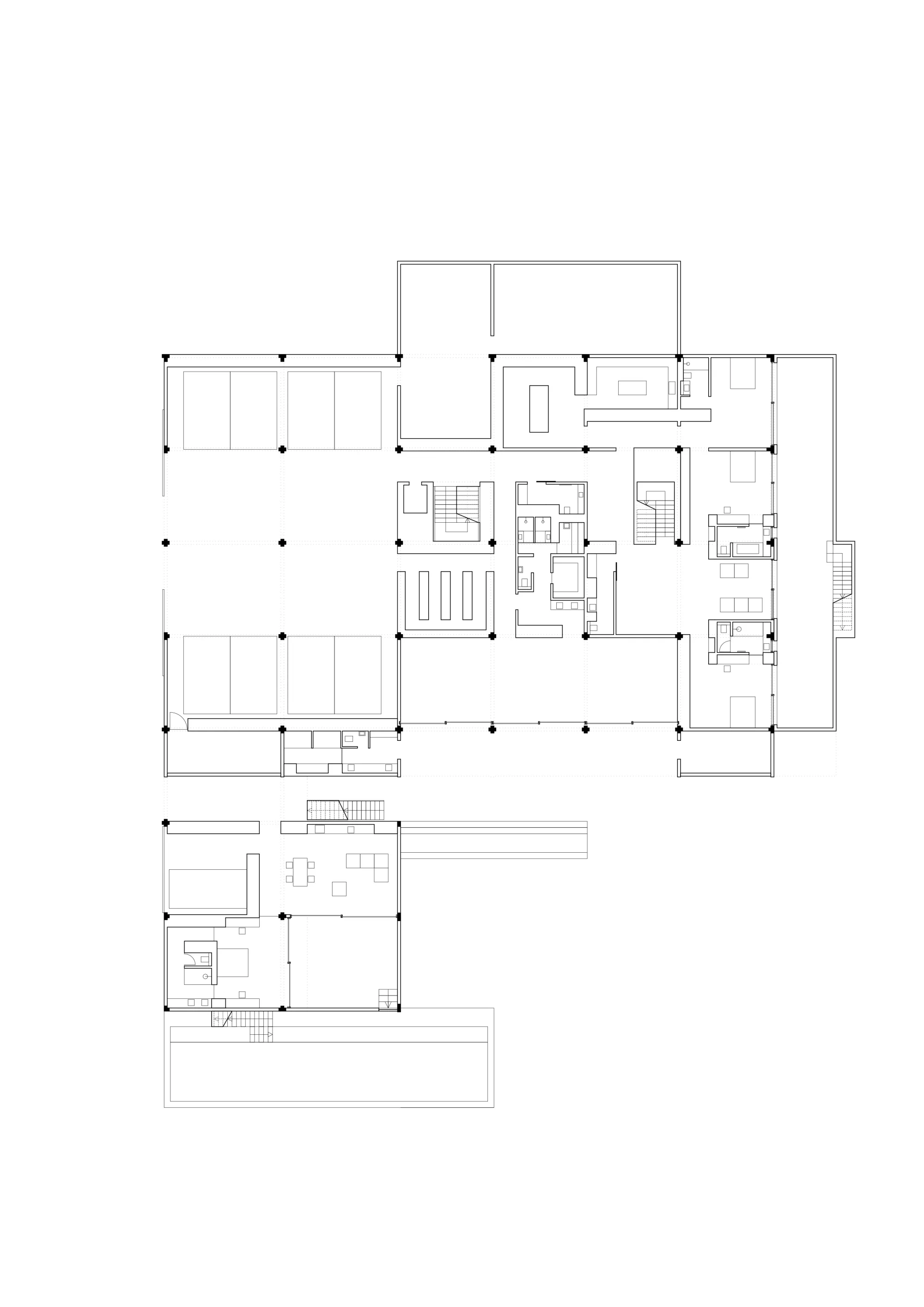 Jardin floor plan Philippe Meyer Architecte - Modern Living