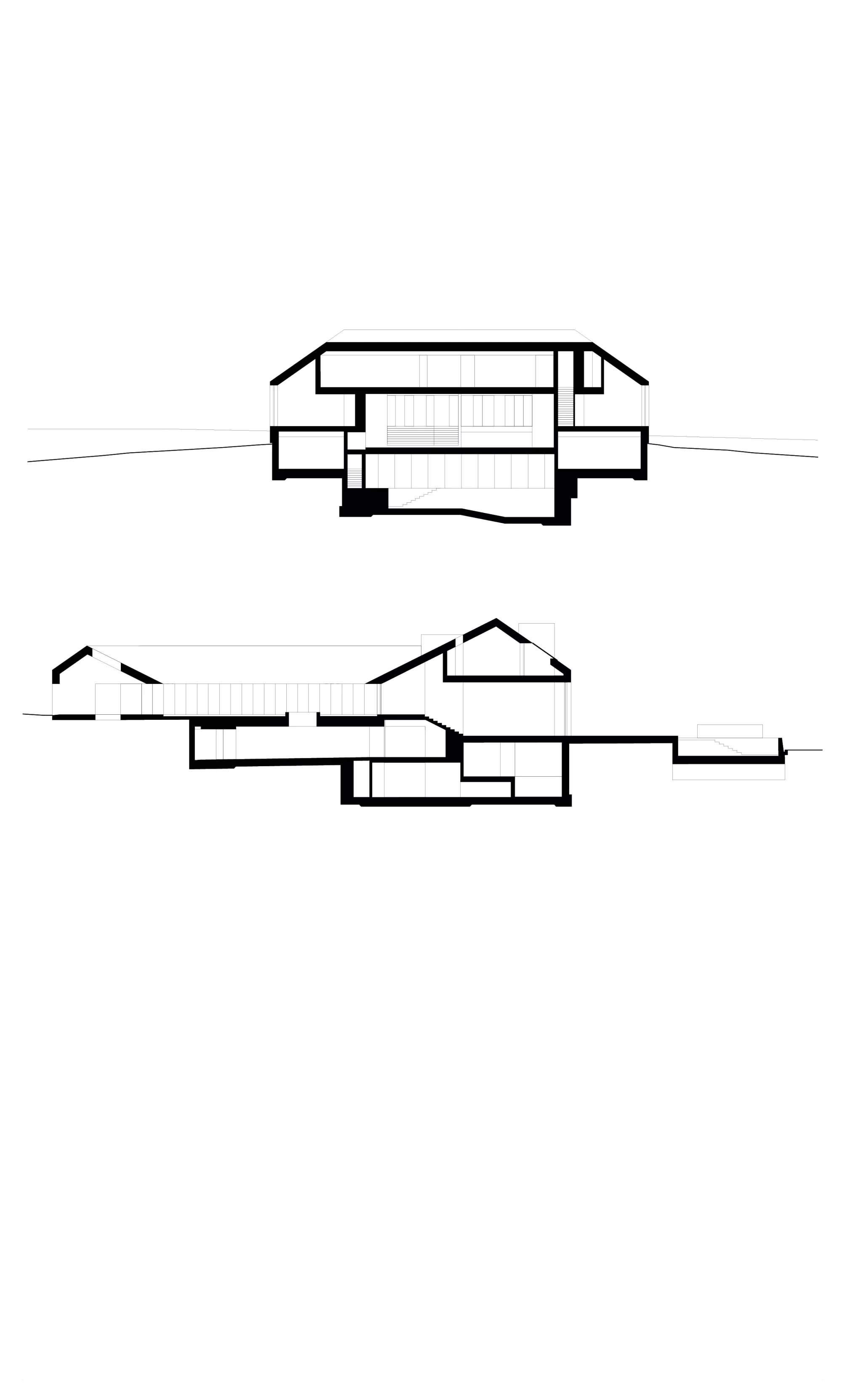 Sections Philippe Meyer Architecte - Maison de Maître