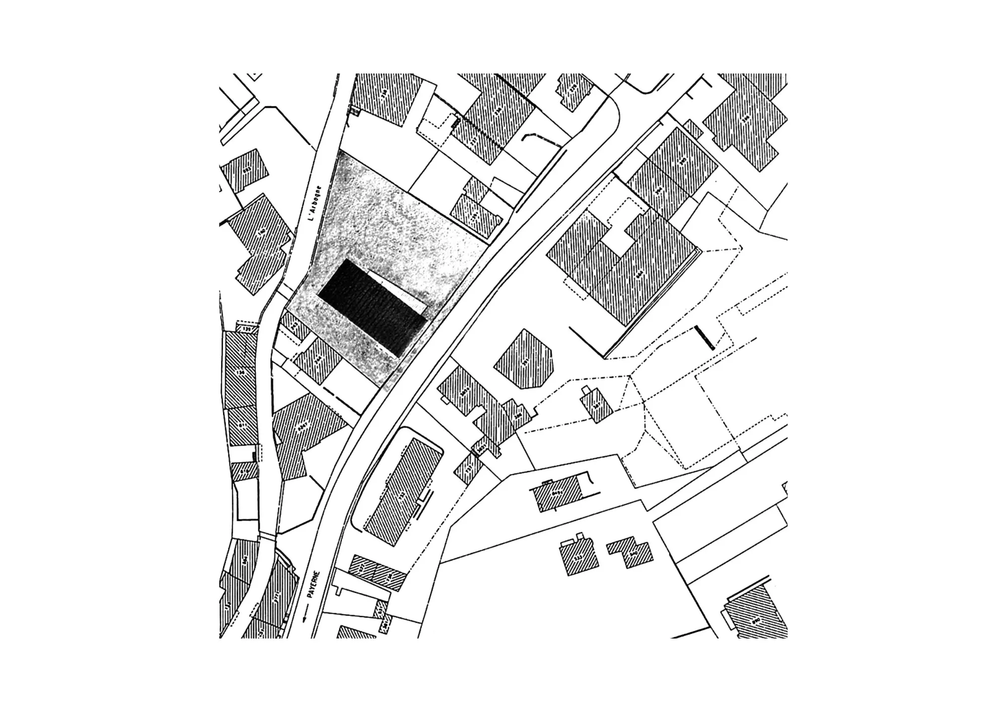 Site plan Philippe Meyer Architecte - Bâtiment administratif