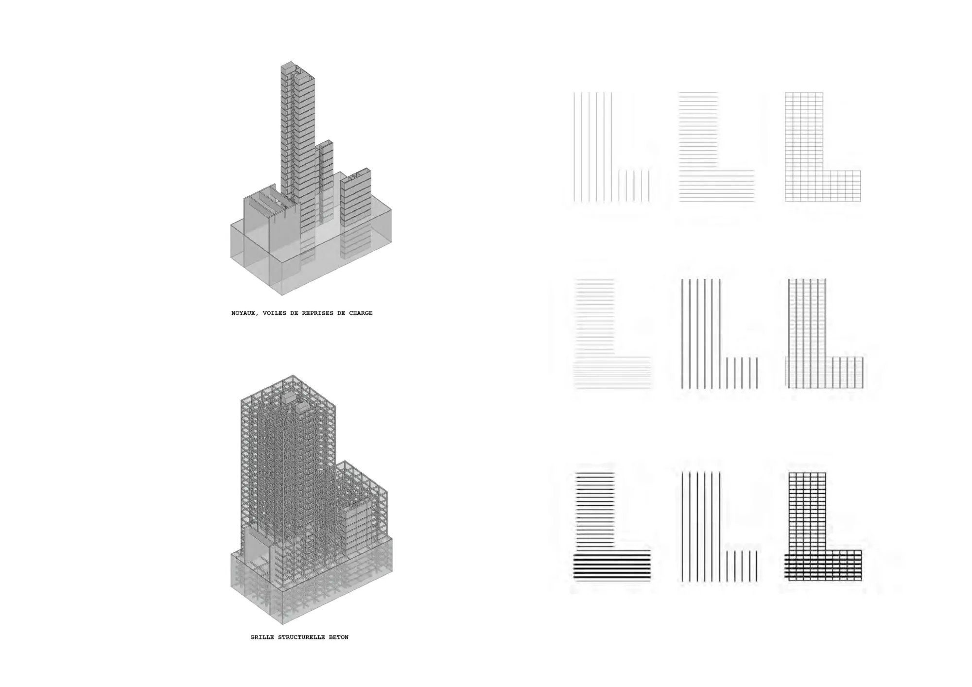 Composition and structure diagrams Philippe Meyer Architecte - Université CSPM