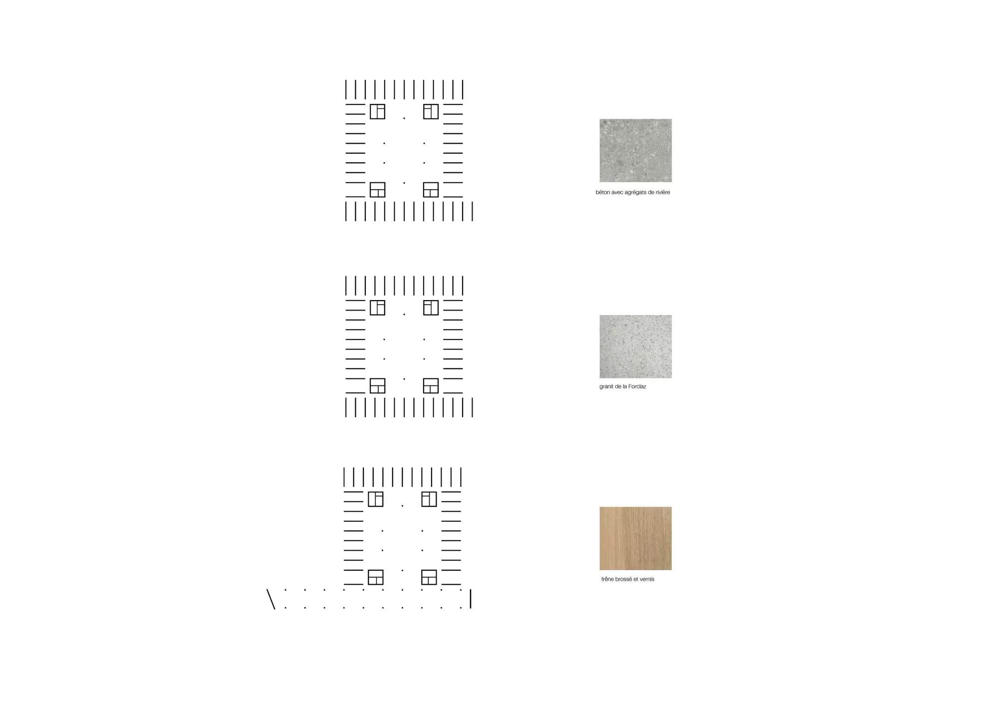 Structural and Materiality Diagrams Philippe Meyer Architecte - NOTRE DAME