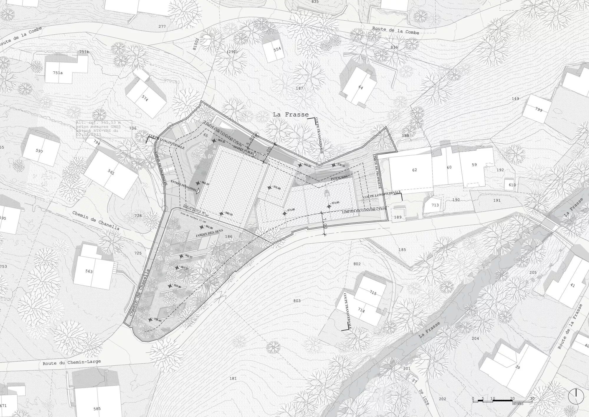 Site Plan Philippe Meyer Architecte - EPSM