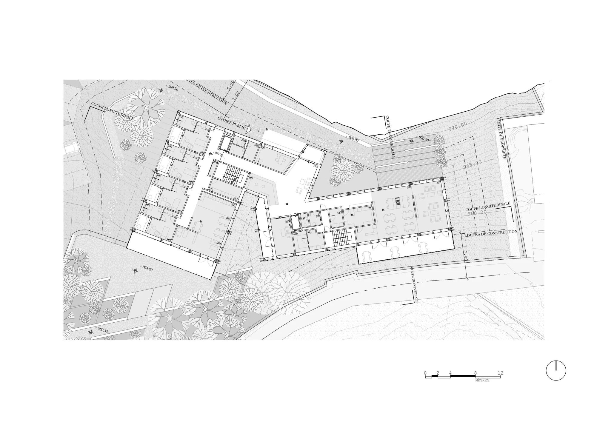 Ground Floor Plan Philippe Meyer Architecte - EPSM