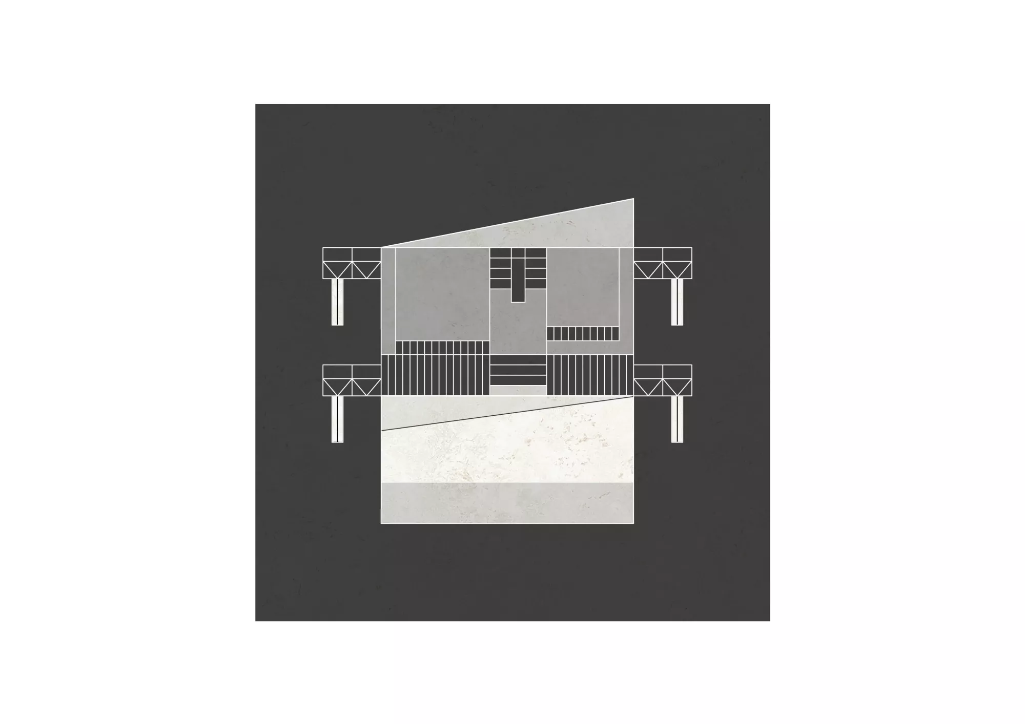 Sketch Philippe Meyer Architecte - Logements pour étudiants