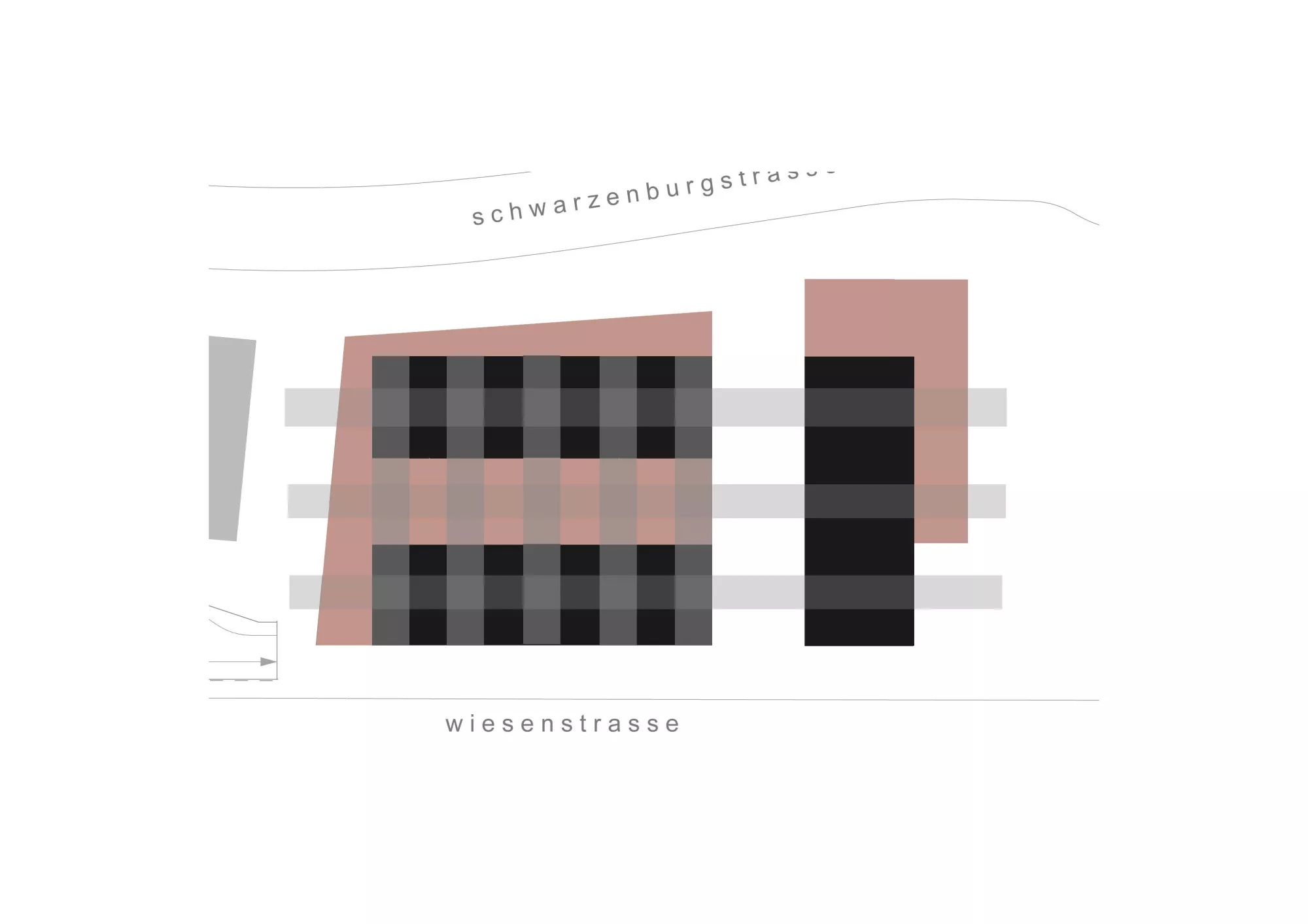 Site plan Philippe Meyer Architecte - Logements Collectifs