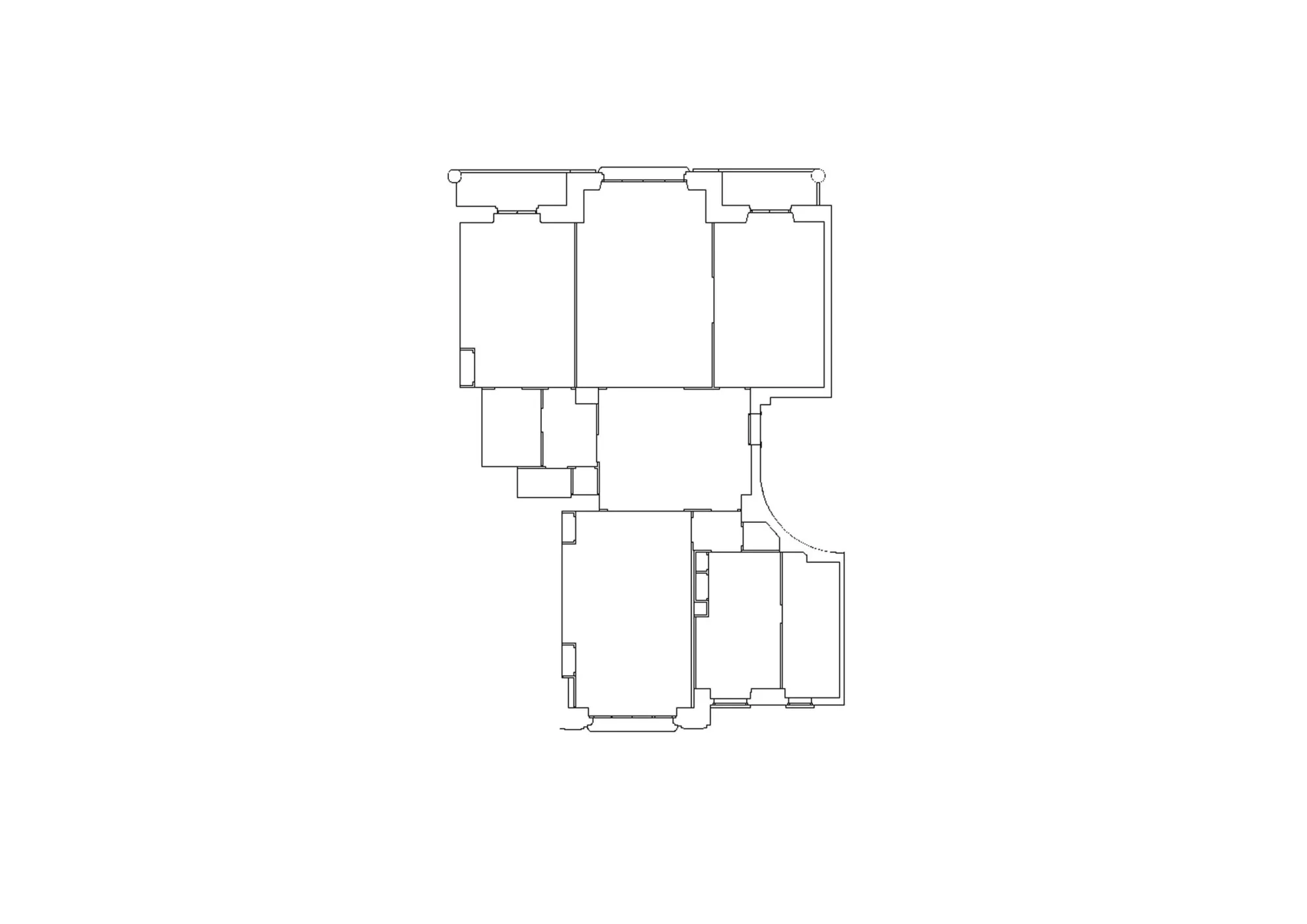 Existing Philippe Meyer Architecte - Transformation d'un appartement