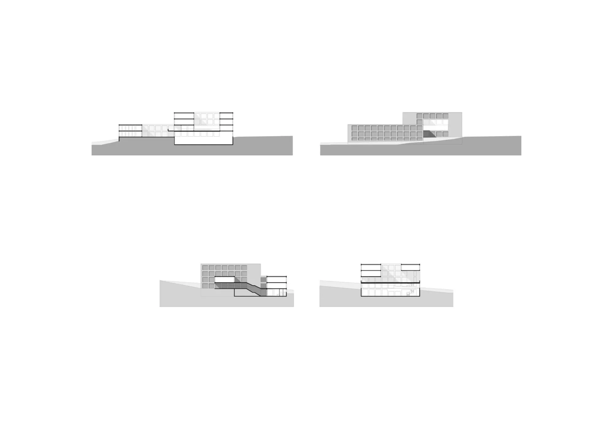 Sections Philippe Meyer Architecte - Logements collectifs
