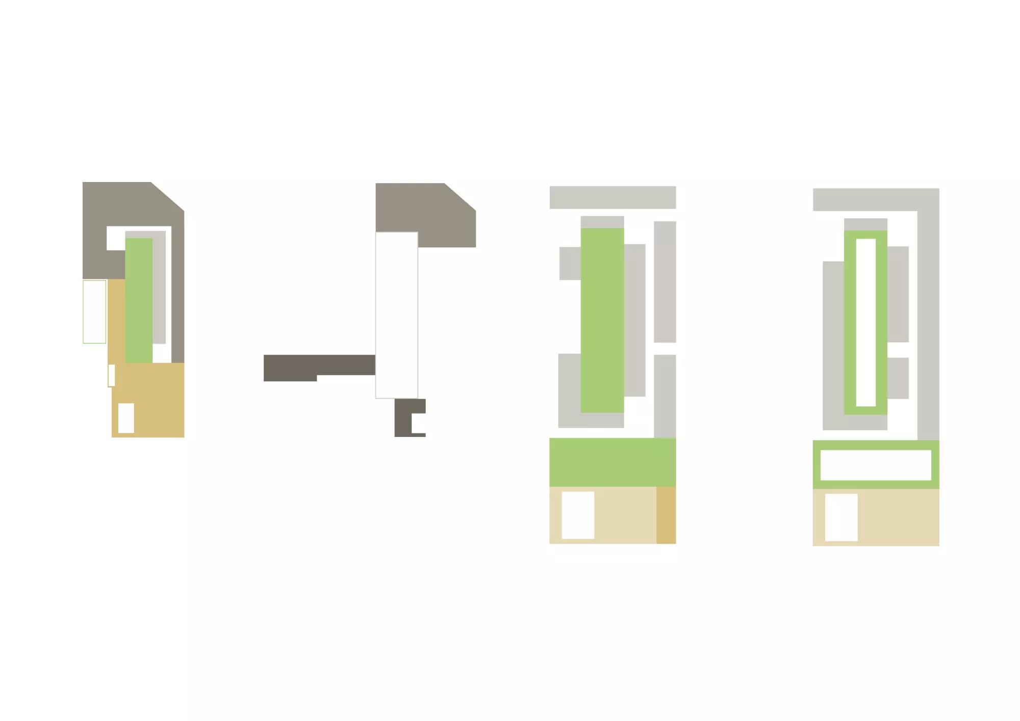 Composition diagrams Philippe Meyer Architecte - OMC