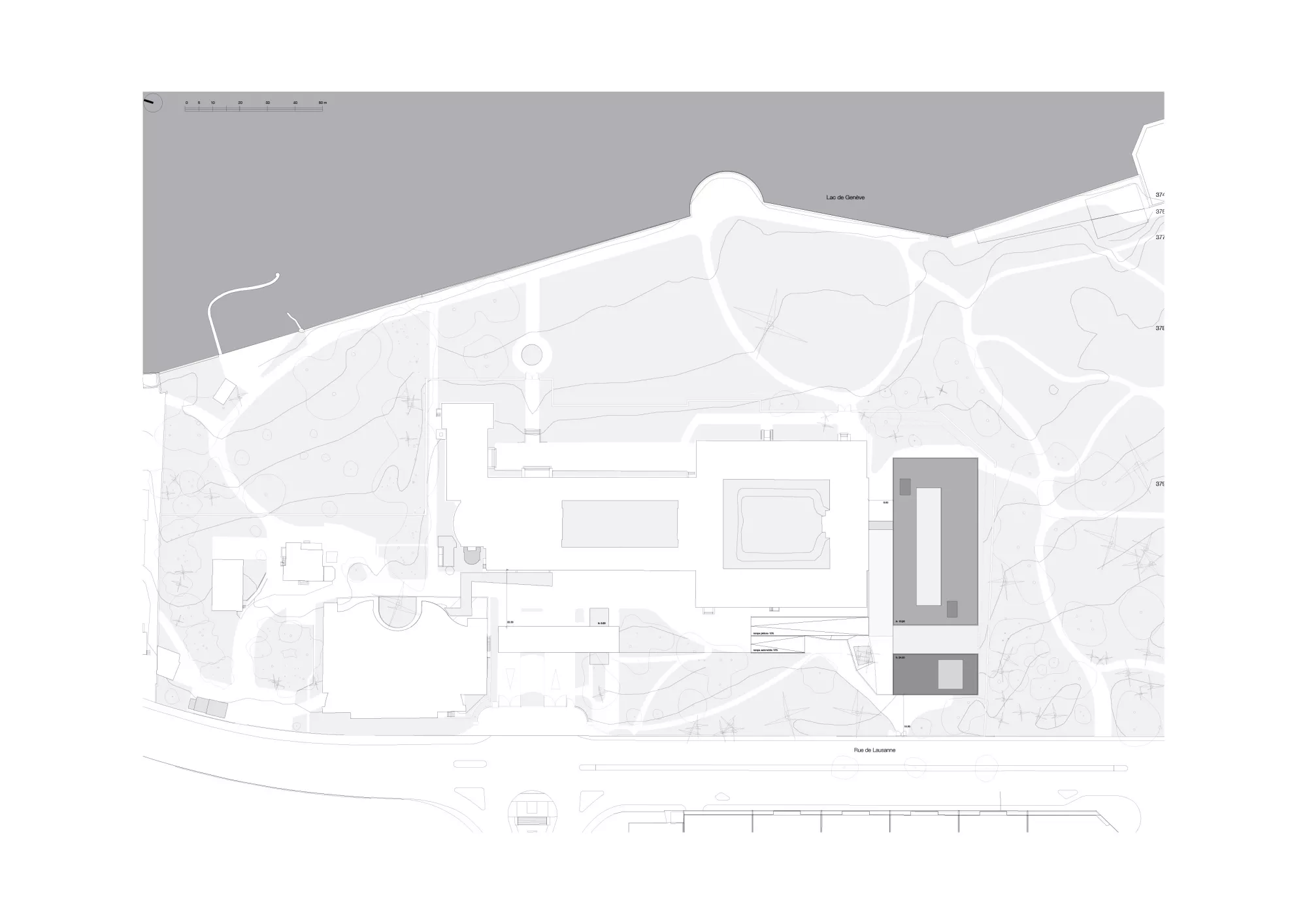 Site plan Philippe Meyer Architecte - OMC